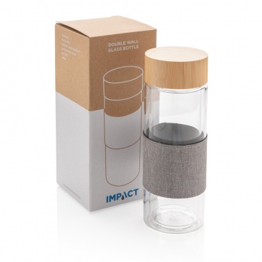 Logo trade firmakingid foto: Impact topeltseinaga borosilikaatklaasist pudel