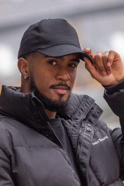 Logotrade reklaamkingitused pilt: Impact 5 paneeliga 280 gr Taaskasutatud puuvillast müts AWARE™ märgistusega