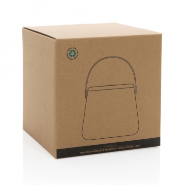 Logotrade firmakingid pilt: SolarGlow RCS taaskasutatud ABS USB-taaslaetav välisvalgusti