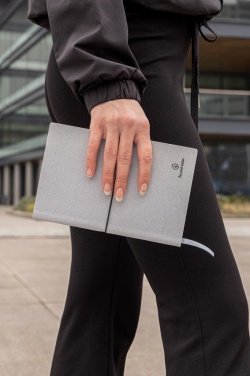 Logo trade firmakingid foto: A5 taaskasutatud nahast märkmik