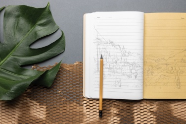 Logotrade firmakingid pilt: Elowen A5 puuvaba märkmik