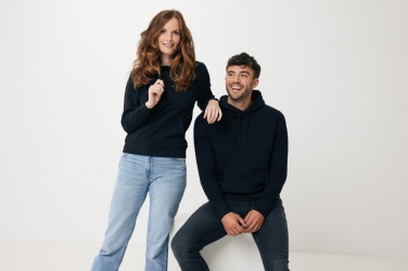 Logotrade ärikingitused pilt: Iqoniq Rila kerge taaskasutatud puuvillast kapuutsiga pusa