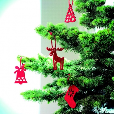 Logo trade firmakingi pilt: Komplektis 6 puuvildist riidepuud