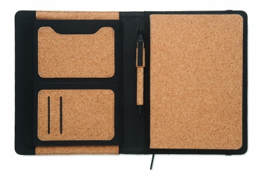 Logotrade reklaamkingituse foto: A5 märkmik-mapp korgist