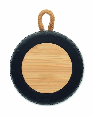 Logotrade reklaamtoote foto: Juhtmevaba kõlari rehvikujuline