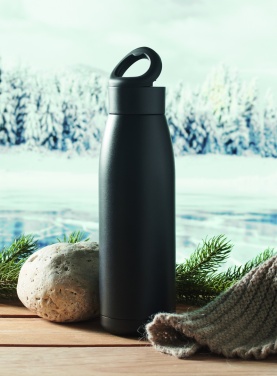 Logo trade reklaamkingi pilt: Sooja-jahe topeltseinaga pudel