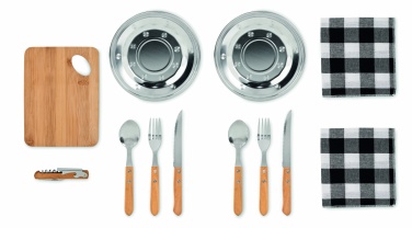 Logo trade ärikingi pilt: Piknikutarvetega kott kahele