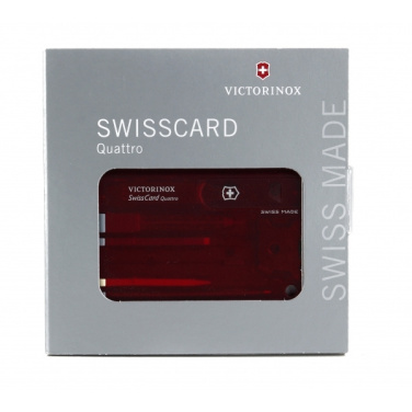 Logotrade ärikingituse foto: SwissCard Quattro Victorinox