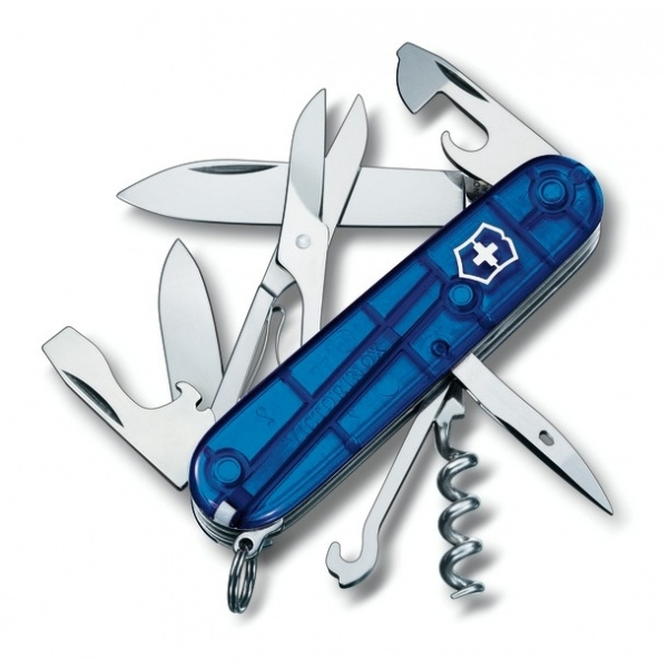 Logotrade firmakingid pilt: Taskunuga Climber läbipaistev Victorinox