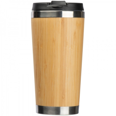 Logo trade reklaamtooted foto: Roostevabast terasest kruus BAMBOOGARDEN 400 ml