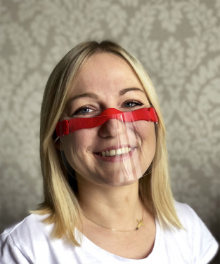 Logo trade firmakingituse pilt: HESTIA näokaitse - läbipaistev mask suu ja nina jaoks 1452162