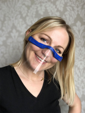 Logotrade ärikingituse foto: KALIPSO näokaitse - läbipaistev mask suu ja nina jaoks 1447162