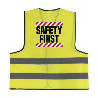 Logo trade reklaamkingituse pilt: SafetyFirst helkurvest