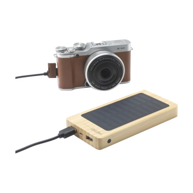 Logotrade ärikingituse foto: Solar Powerbank 8000+ juhtmevaba laadija