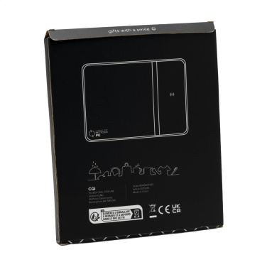 Logotrade firmakingituse foto: RCS taaskasutatud juhtmevaba laadimisega hiirepadi