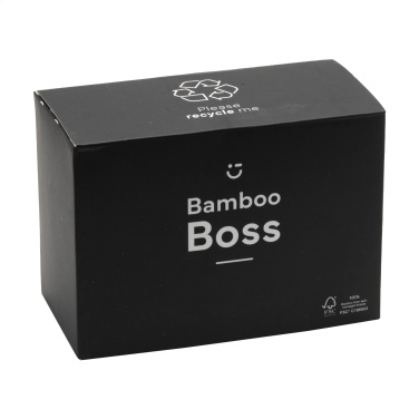 Logotrade ärikingi foto: Bamboo Boss 15W laadija/pliiatsihoidja