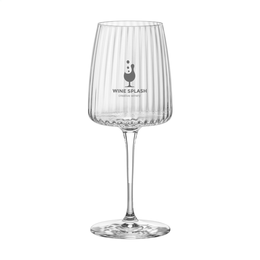 Logo trade reklaamtoote pilt: Ribbio veiniklaas 370 ml