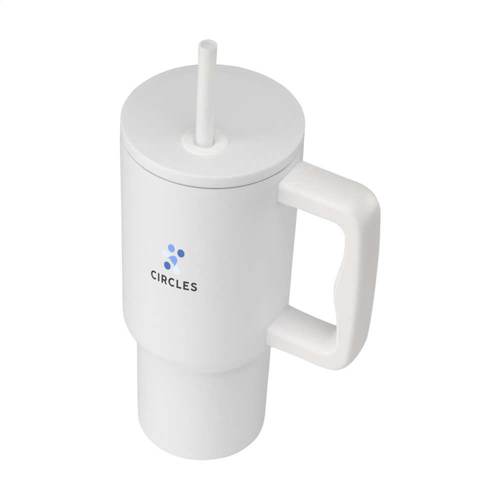 Logotrade meene foto: Rhino RCS Recycled Steel Cup 900 ml