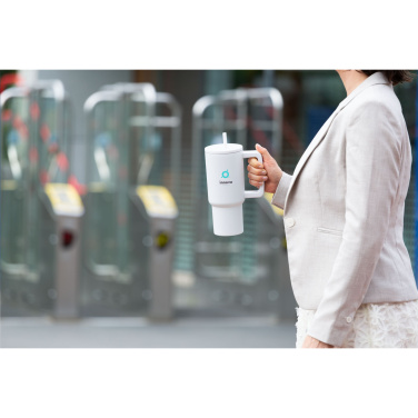 Logotrade firmakingituse foto: Rhino RCS Recycled Steel Cup 900 ml