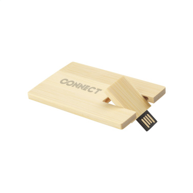 Logotrade reklaamkingitused pilt: Krediitkaart USB Bamboo 16 GB