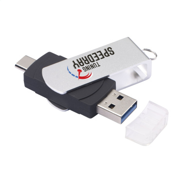 Logo trade reklaamtoote pilt: USB Dual Connect 3.0 – C-tüüpi 8 GB
