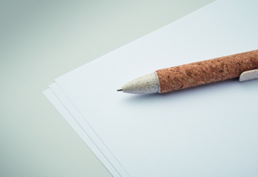 Logotrade ärikingituse foto: ARBOCHO korgist 4-värviga pastapliiats