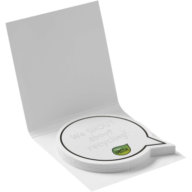 Logotrade reklaamkingid pilt: Sticky-Mate® pehmete kaantega kõnemullikujulised kleeppaberid