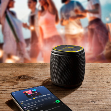 Logo trade reklaamkingi pilt: Bluetooth kõlar HERMON Schwarzwolf