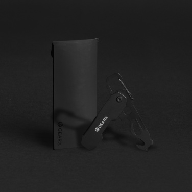 Logotrade meene foto: Kokkupandav Gear X EDC multitööriist karabiini ja pakilõikuriga