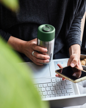 Logotrade reklaamtoote foto: Black+Blumi lekkekindel reisitass roostevabast terasest