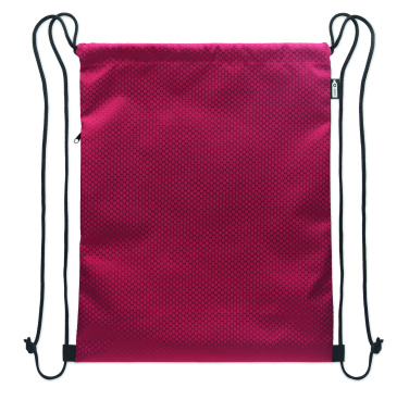 Logo trade meene pilt: DAYKIT 420D RPET-ist pingutusnööriga kott