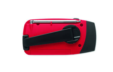 Logo trade ärikingituse pilt: Kaasaskantav SOS raadio LED-taskulampiga ONDA