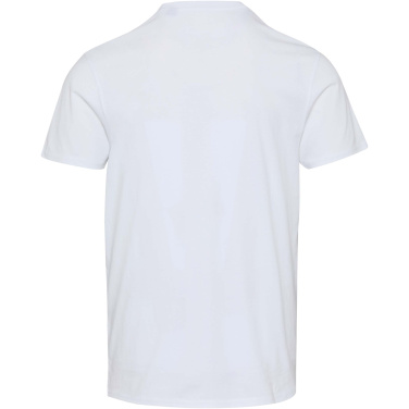 Logotrade reklaamtoote foto: Azuriidist lühikeste varrukatega unisex orgaaniline T-särk