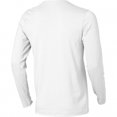 Logo trade liikelahjat mainoslahjat kuva: Ponoka long sleeve men's organic t-shirt