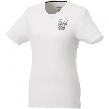 Logotrade mainoslahjat kuva: Balfour short sleeve women's organic t-shirt