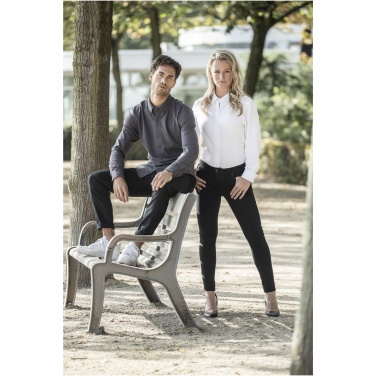 Logotrade liikelahjat mainoslahjat tuotekuva: Bigelow-pikeepaita, pitkähihainen, miesten