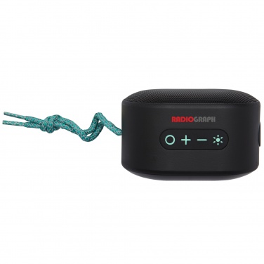 Logo trade mainostuotet tuotekuva: Move IPX6-ulkoilmakaiutin RGB-tunnelmavalolla