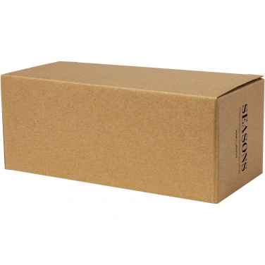 Logotrade liikelahjat mainoslahjat tuotekuva: Manti 2-osainen 100 ml:n kaksiseinäinen lasikuppi bambualusella 