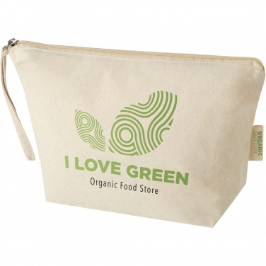 Logotrade mainoslahjat kuva: Orissa 180 g/m² organic large accessory pouch 3L