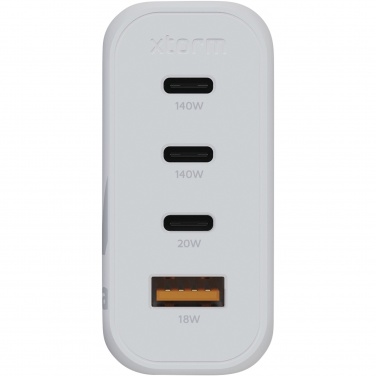 Logotrade liikelahja tuotekuva: Xtorm XEC140 GaN²Ultra 140 W -seinälaturi