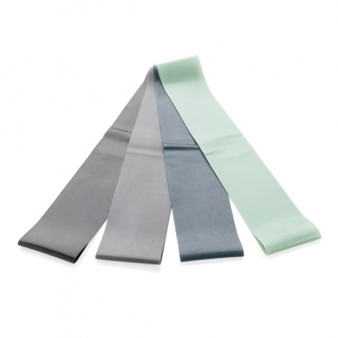 Logo trade liikelahjat mainoslahjat kuva: 4 kpl vastuskuminauhat pussukassa