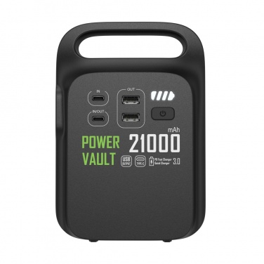 Logo trade mainoslahjat ja liikelahjat kuva: Power Vault 21000 kannettava virta-asema RCS muovista