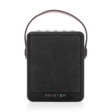 Logo trade mainoslahja ja liikelahja tuotekuva: Skywave aurinkovoimakaiutin 12W RCS kierrätetystä muovista