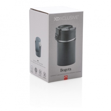 Logo trade liikelahja mainoslahja tuotekuva: Kompakti Bogota-termosmuki keraamisella pinnoitteella