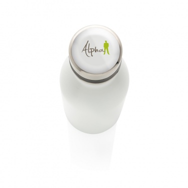 Logotrade mainostuote tuotekuva: Ruostumaton deluxe-teräspullo