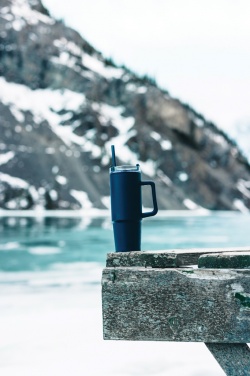 Logotrade liikelahja mainoslahja kuva: Tana matkamuki kahvalla 90 ml RCS muovista