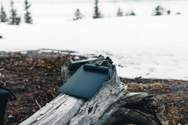 Logo trade liikelahja kuva: Pedro AWARE™ RPET deluxe reppu 5W aurinkopaneelilla