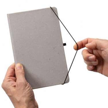 Logo trade liikelahjat tuotekuva: A5 kovakantinen vihko kierrätetystä nahasta