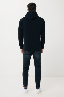 Logo trade mainoslahja kuva: Iqoniq Rila kevyt huppari kierrätetystä puuvillasta