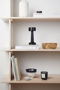 Logo trade liikelahjat tuotekuva: VINGA Maris RSC  -pöytävalaisin kierrätettyä muovia